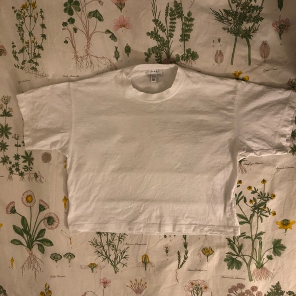 Topshop Boxy Cropped T-Shirt - Picture 2 of 7